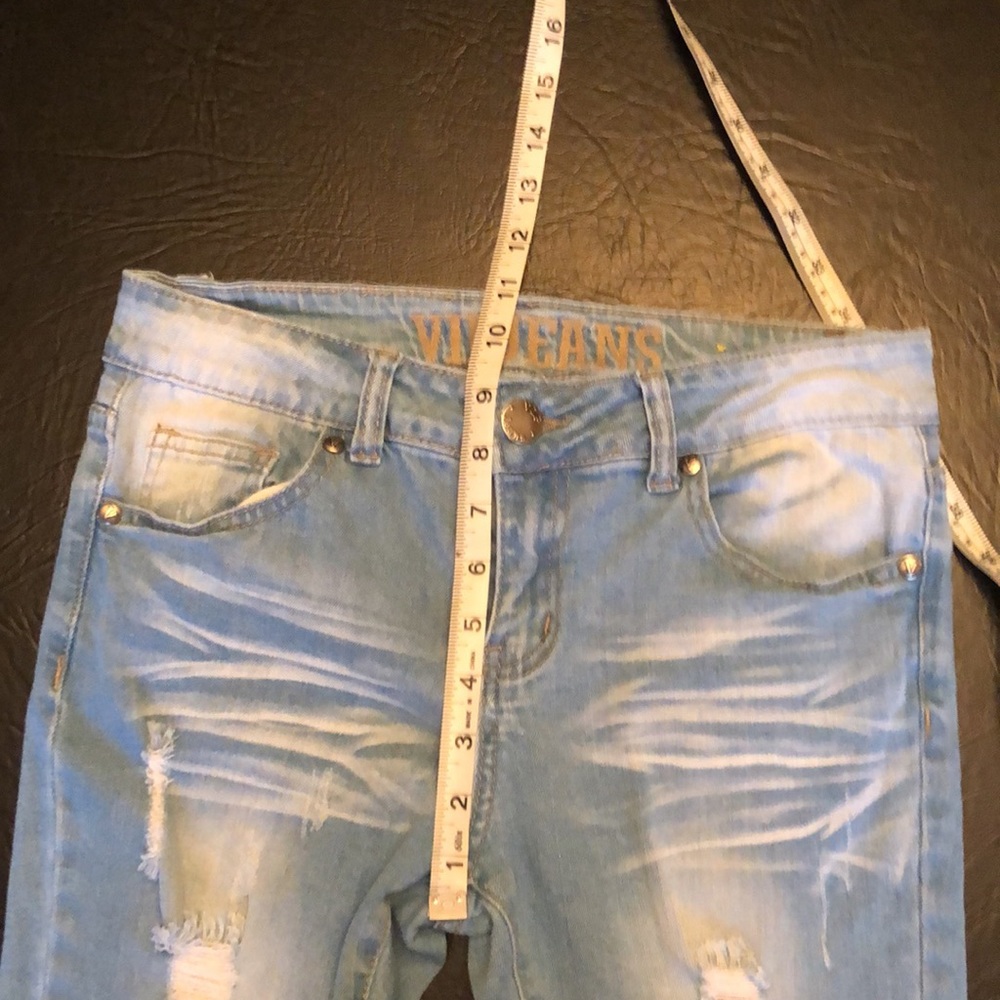 VIP Skinny, Distressed Jeans - Picture 6 of 10